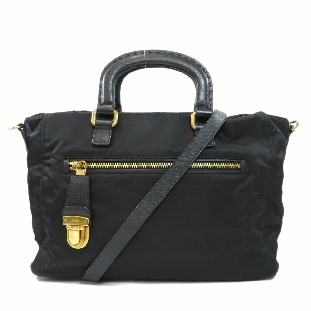Prada Tessuto 2Way Shoulder Bag Black - Picture 11 of 11